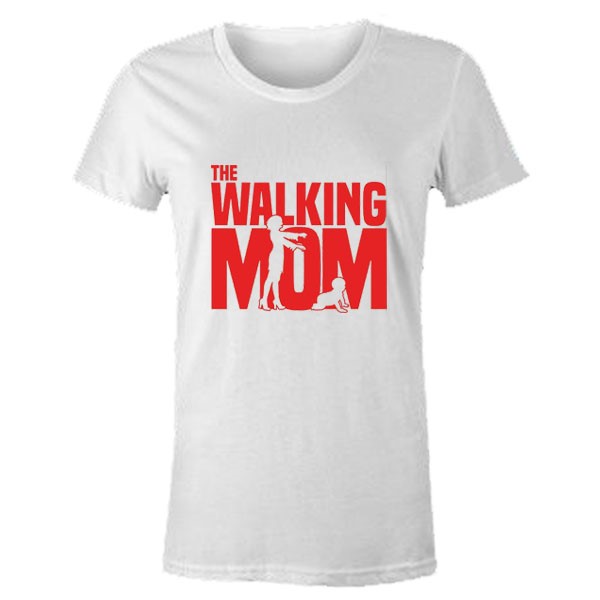 The Walking Mom Tişört, anneye tişört, resimli tişört