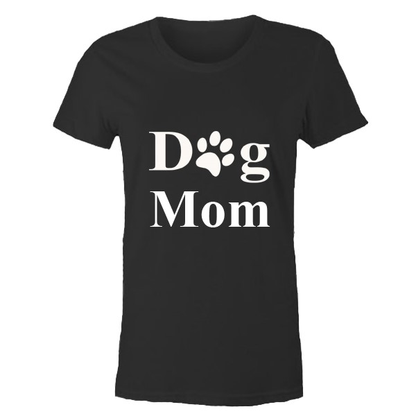 Dog Mom Tişört, köpek tişört, evcil hayvan tişört